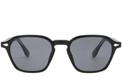 Geometric Black Plastic Sunglasses #BS2503-0386