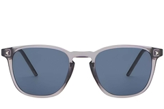 Rechthoekige paarse plastic zonnebril #BS2503-0402