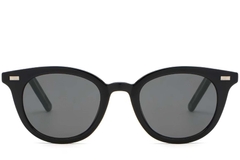 Ovale zwarte plastic zonnebril #BS2503-0407