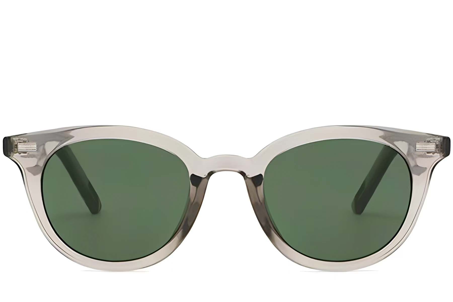 Oval Grey Plastic Sunglasses #BS2503-0412