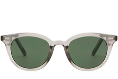 Oval Grey Plastic Sunglasses #BS2503-0412