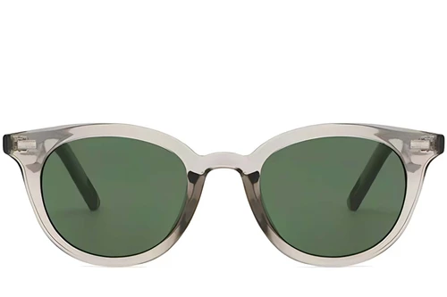 Oval Grey Plastic Sunglasses #BS2503-0412