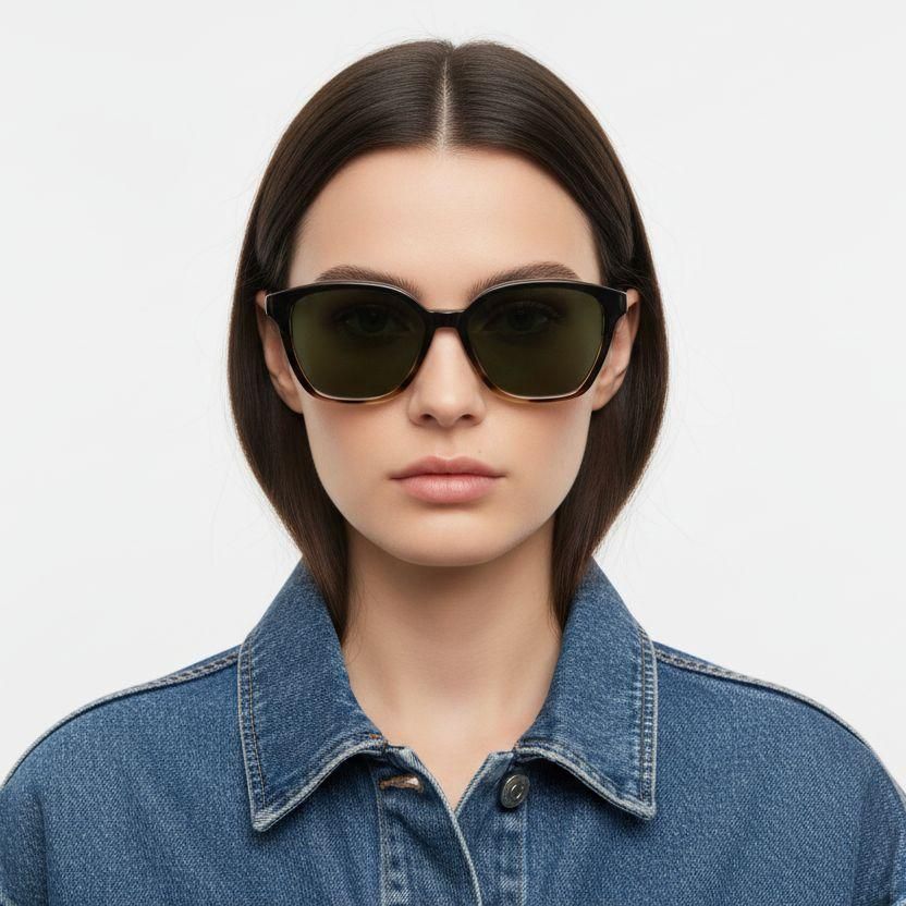 Butterfly Tortoiseshell Plastic Sunglasses #BS2503-0414