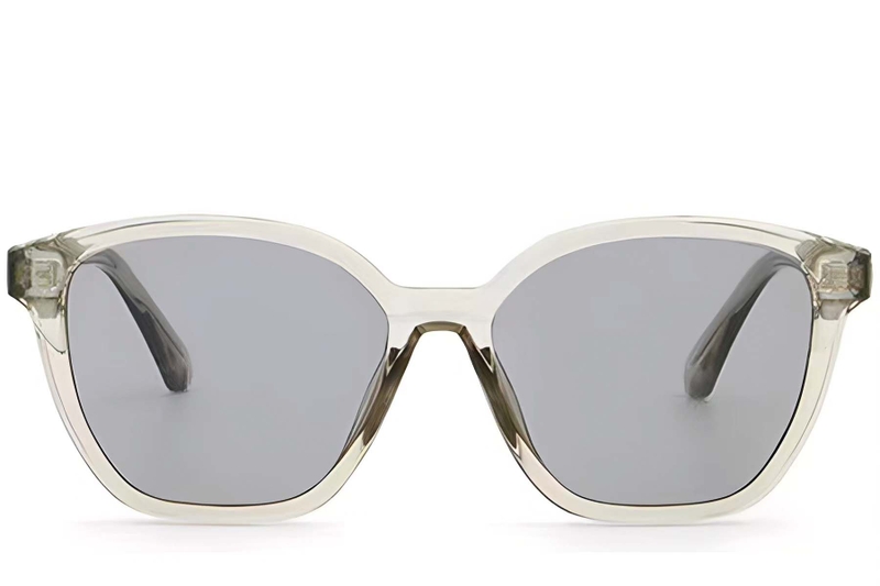 Vlindergrijze plastic zonnebril #BS2503-0415