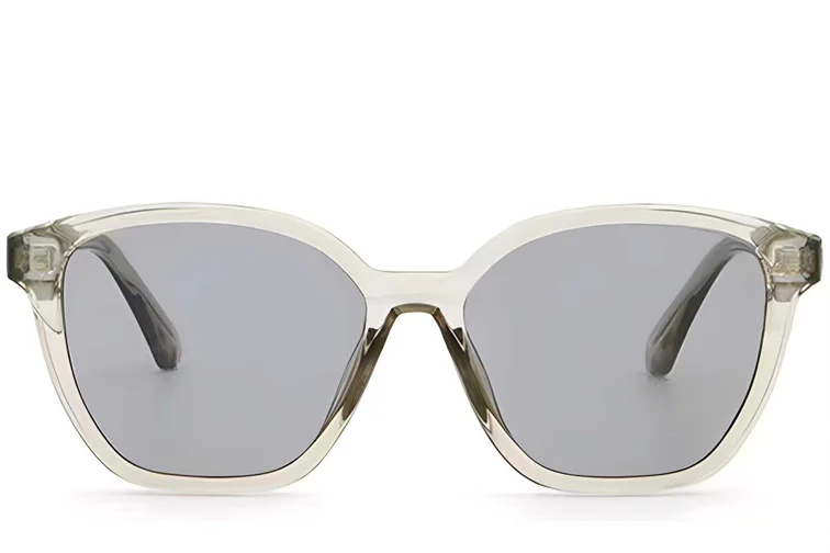 Butterfly Grey Plastic Sunglasses #BS2503-0415