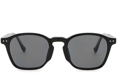 Ovale zwarte plastic zonnebril #BS2503-0429