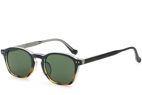 Oval Tortoiseshell Plastic Sunglasses #BS2503-0430