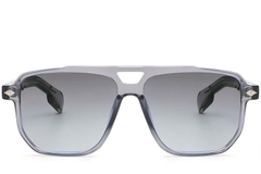 Aviator grijze plastic zonnebril #BS2503-0458