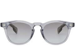 Ovale grijze plastic zonnebril #BS2503-0463