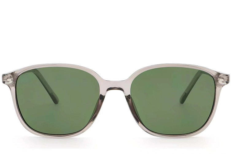 Oval Grey Plastic Sunglasses #BS2503-0487