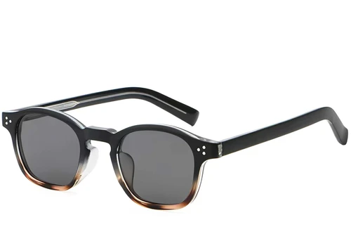 Oval Tortoiseshell Plastic Sunglasses #BS2503-0504