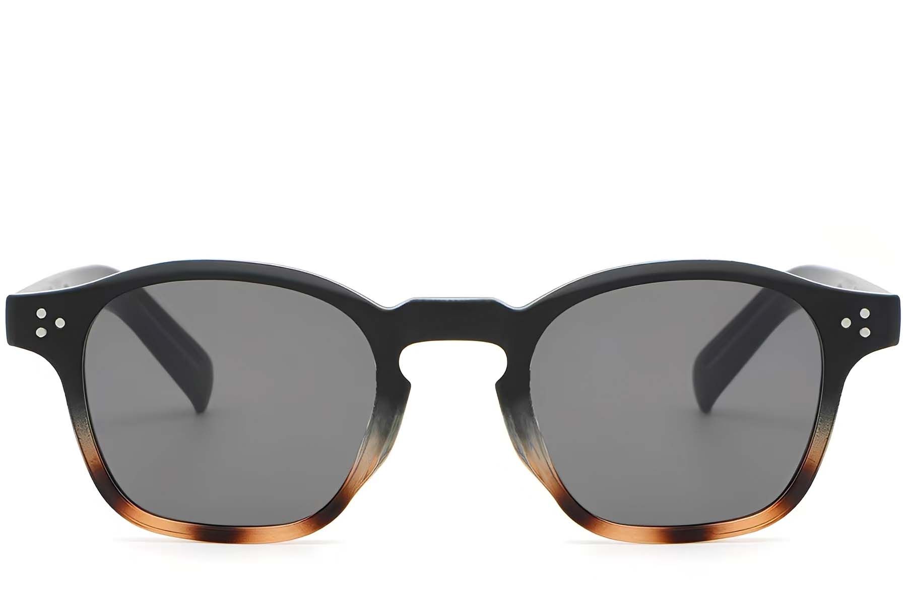 Oval Tortoiseshell Plastic Sunglasses #BS2503-0504