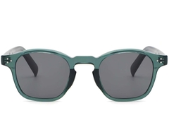 Ovale groene plastic zonnebril #BS2503-0508