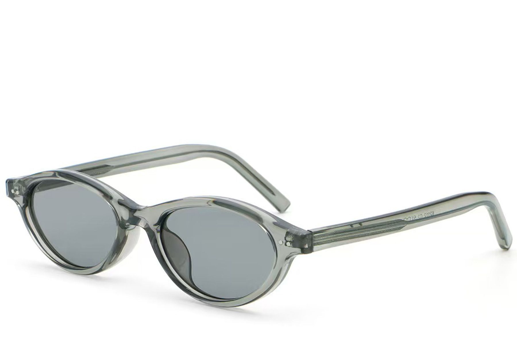 Butterfly Grey Plastic Sunglasses #BS2513-0008