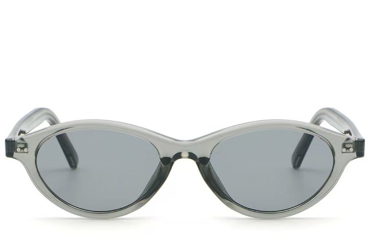 Butterfly Grey Plastic Sunglasses #BS2513-0008