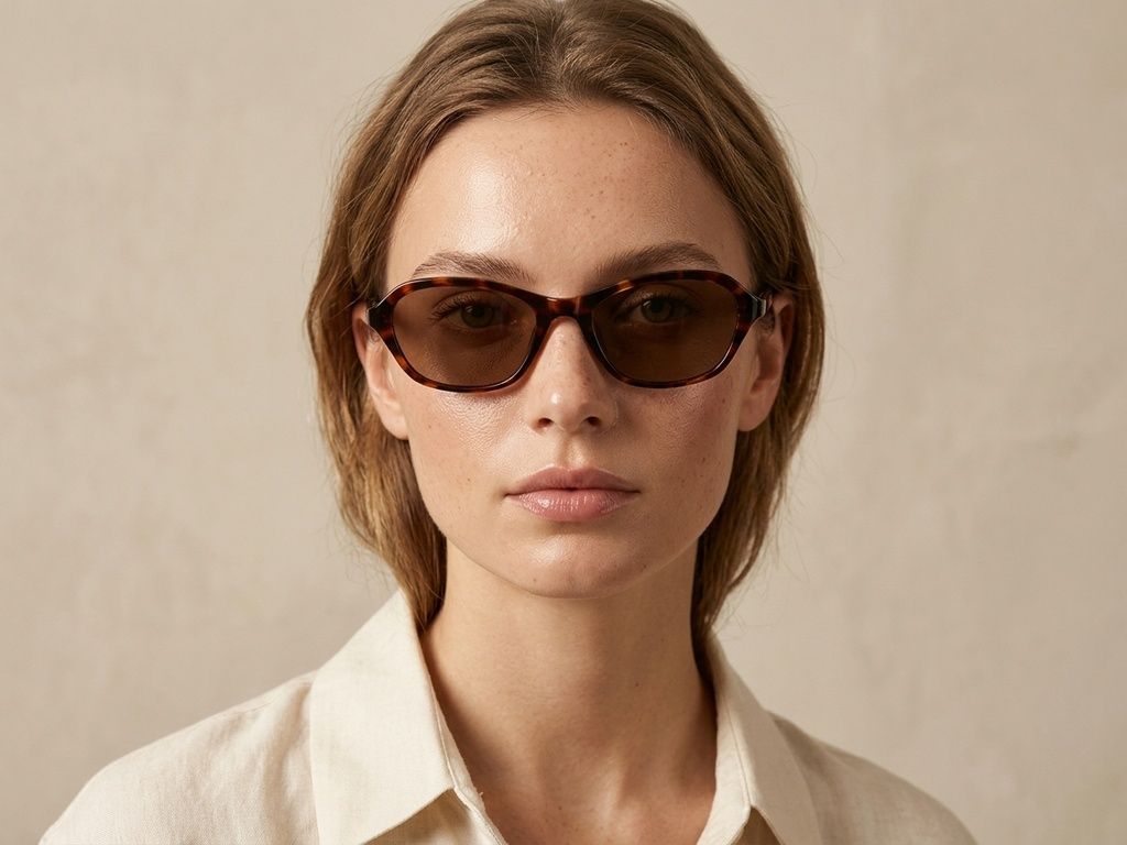 Butterfly Tortoiseshell Plastic Sunglasses #BS2513-0009