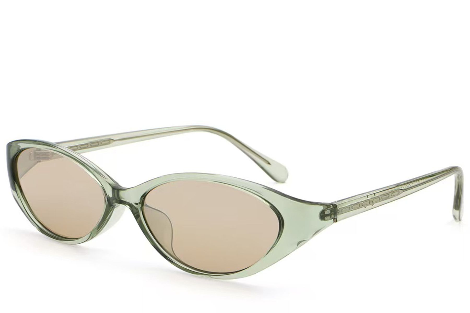 Butterfly Green Plastic Sunglasses #BS2513-0019