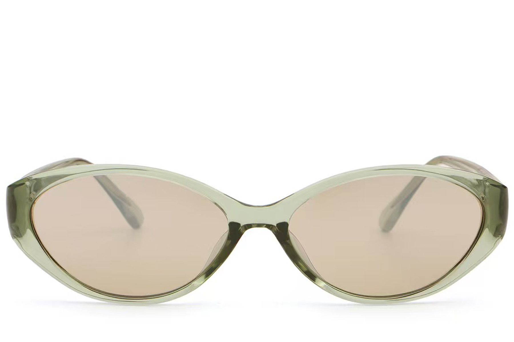Butterfly Green Plastic Sunglasses #BS2513-0019