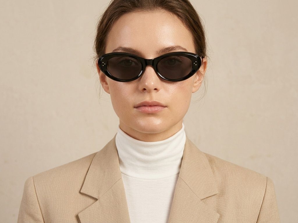 Butterfly Black Plastic Sunglasses #BS2513-0020