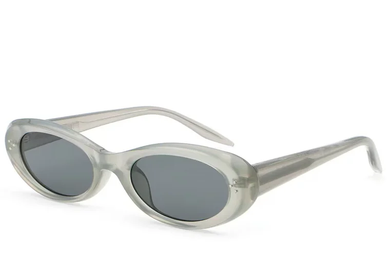Butterfly Grey Plastic Sunglasses #BS2513-0021