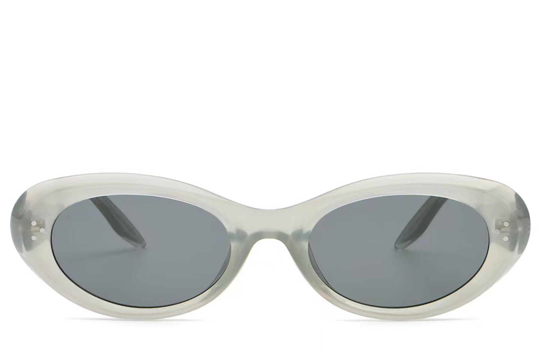 Butterfly Grey Plastic Sunglasses #BS2513-0021