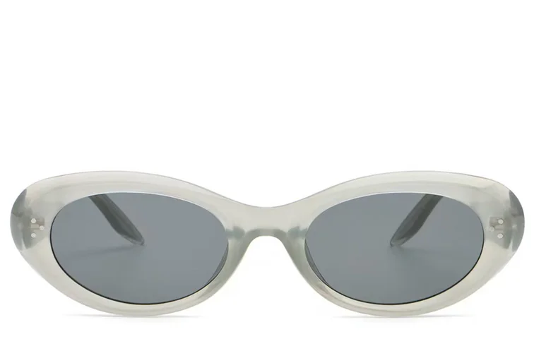Butterfly Grey Plastic Sunglasses #BS2513-0021