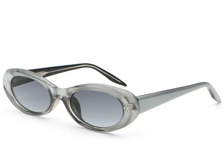 Butterfly Grey Plastic Sunglasses #BS2513-0023