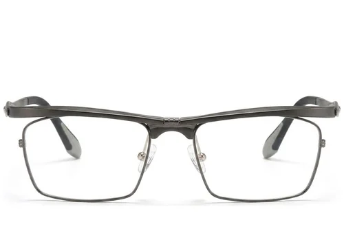 Lunettes rectangulaires grises Ultem #BS2519-0008