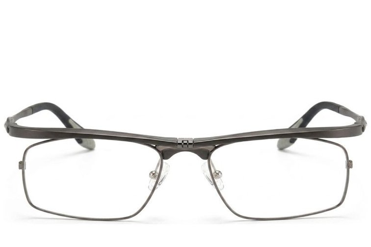 Rectangular Grey Ultem Glasses #BS2519-0013