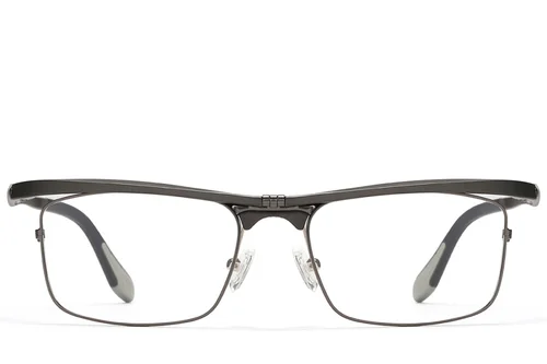 Lunettes rectangulaires grises Ultem #BS2519-0018