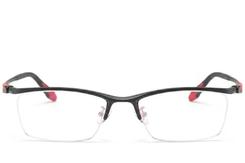 Lunettes semi-cerclées noires Ultem #BS2519-0082