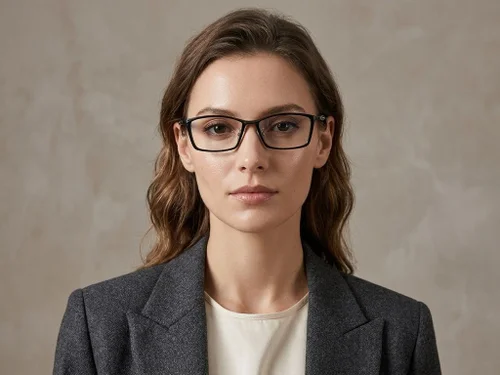 Rectangular Black Ultem Glasses #BS2519-0093