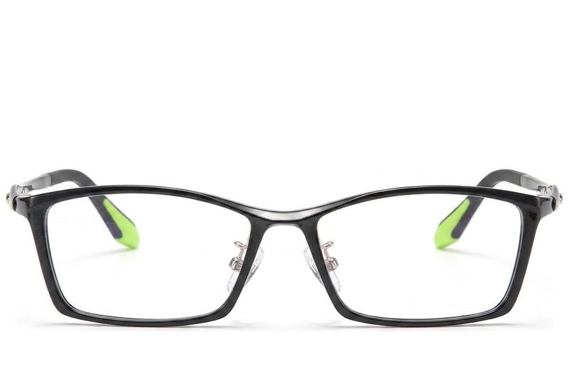 Rectangular Black Ultem Glasses #BS2519-0093