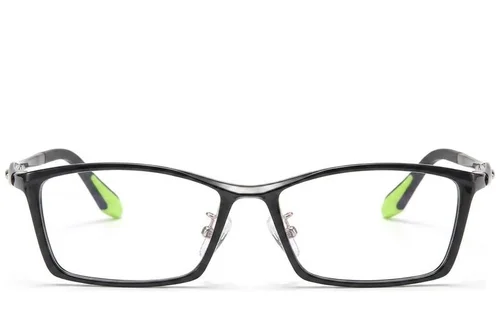Rectangular Black Ultem Glasses #BS2519-0093