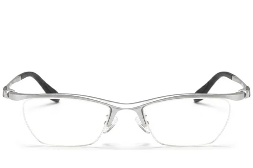 Lunettes semi-cerclées argentées Ultem #BS2519-0103