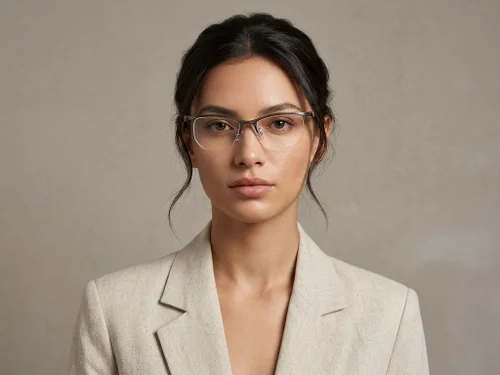 Lunettes semi-cerclées grises Ultem #BS2519-0113