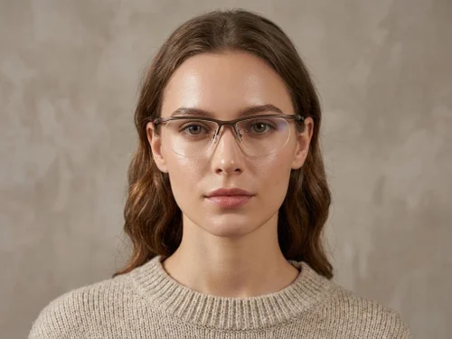 Lunettes Ultem marron semi-cerclées #BS2519-0152