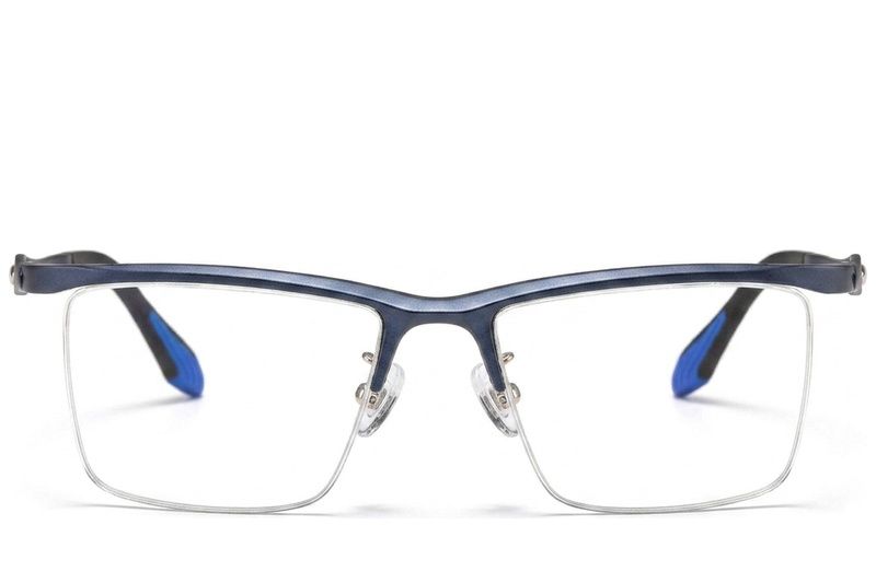 Gafas semi al aire de Ultem azul #BS2519-0168