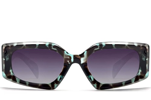 Butterfly Blue Acetate Sunglasses #BS2607-0006