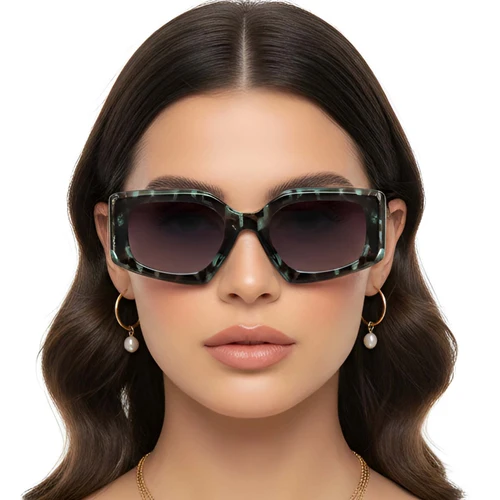 Butterfly Blue Acetate Sunglasses #BS2607-0006