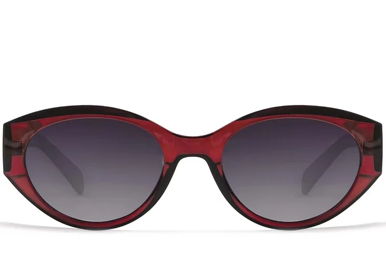 Butterfly Red Acetate Sunglasses #BS2607-0008
