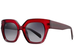 Butterfly Red Acetate Sunglasses #BS2607-0010