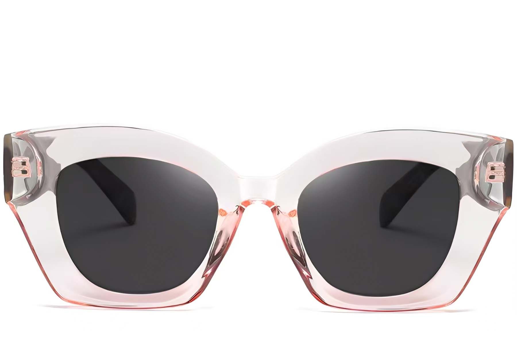 Butterfly Pink Acetate Sunglasses #BS2607-0021