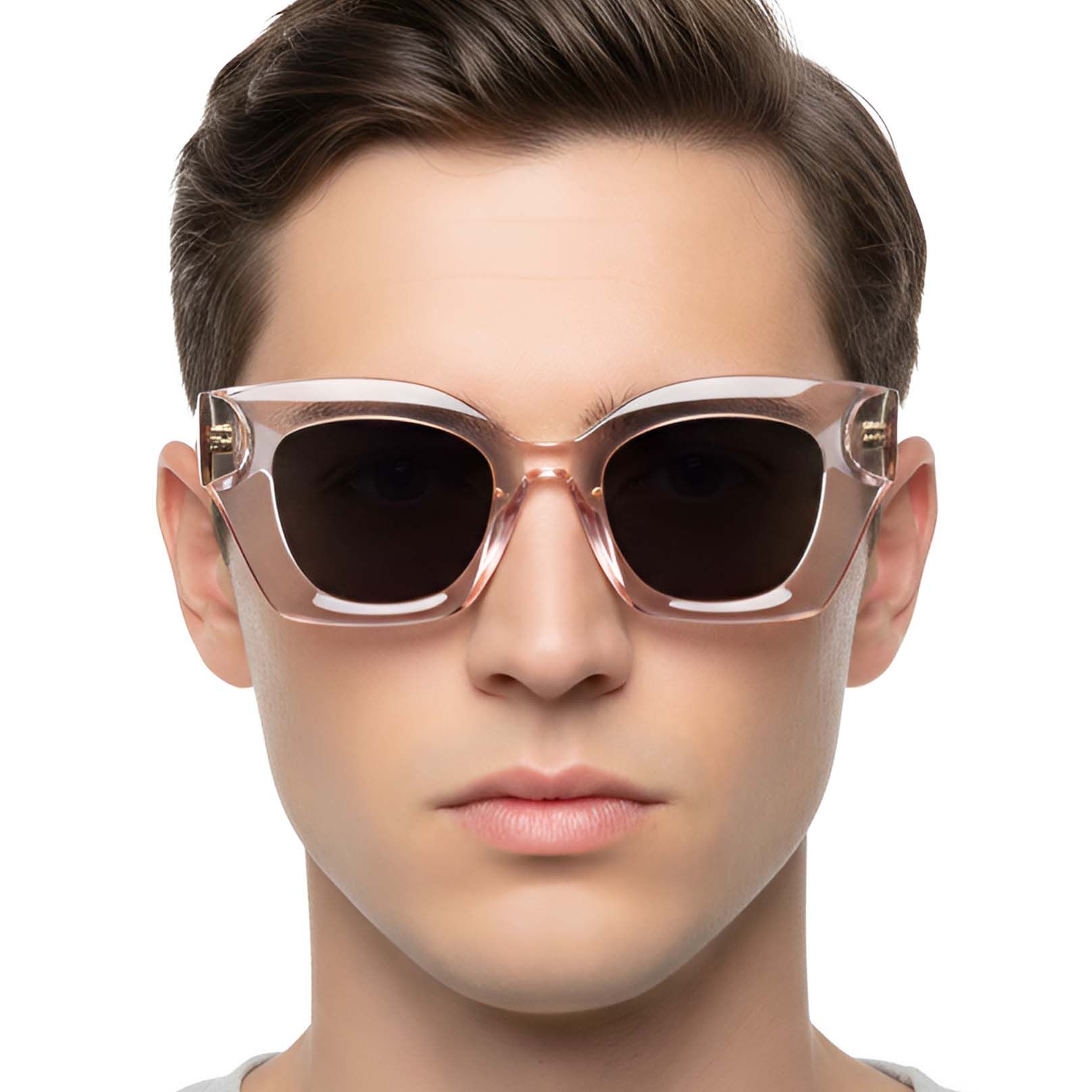 Butterfly Pink Acetate Sunglasses #BS2607-0021