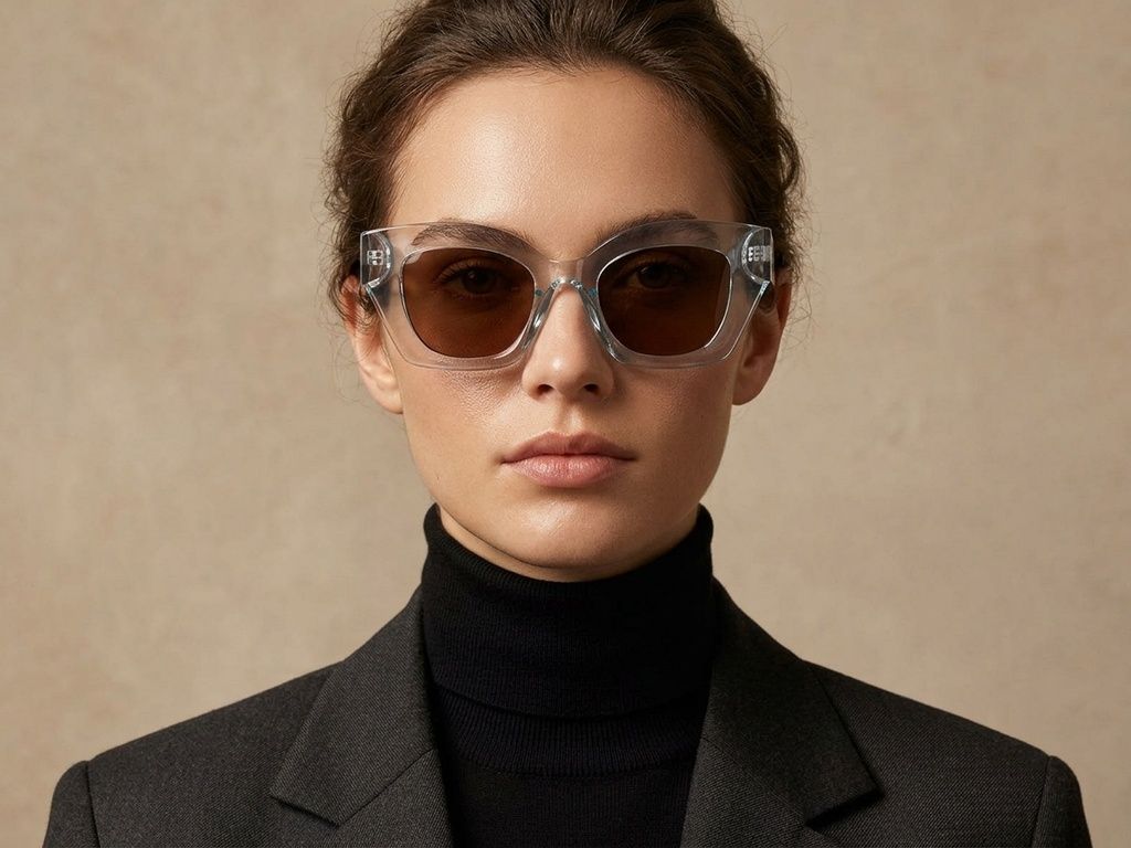 Butterfly Blue Acetate Sunglasses #BS2607-0022