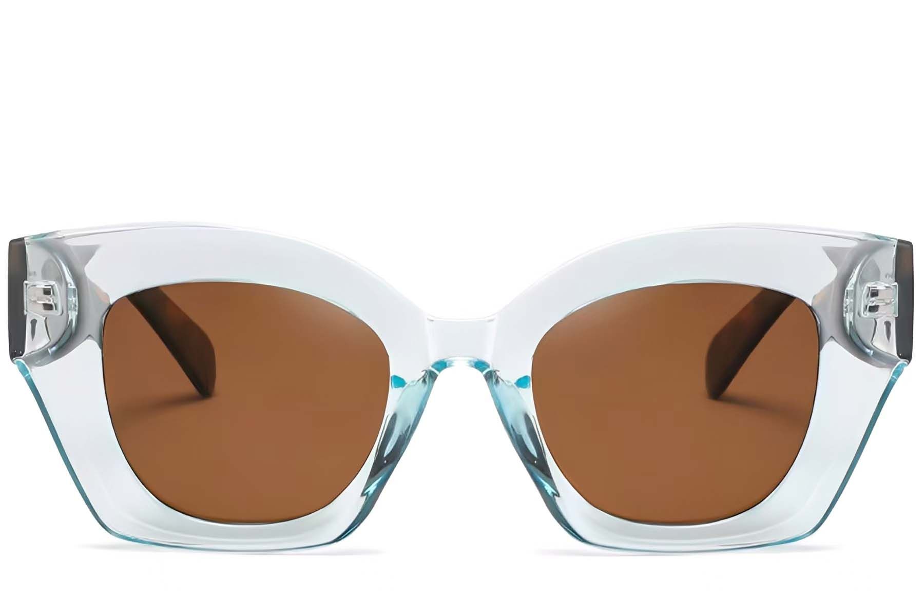 Butterfly Blue Acetate Sunglasses #BS2607-0022