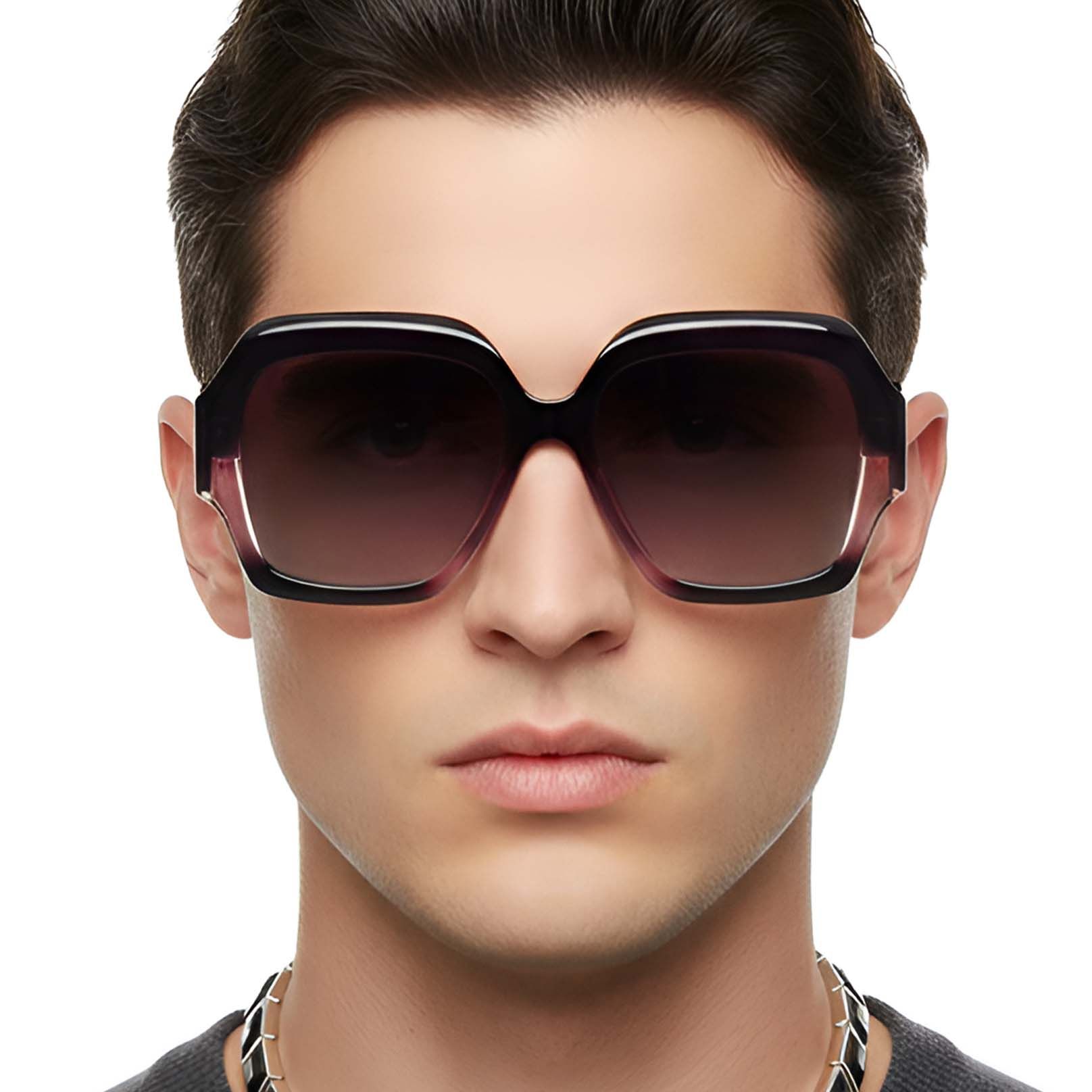 Butterfly Pink Acetate Sunglasses #BS2607-0025