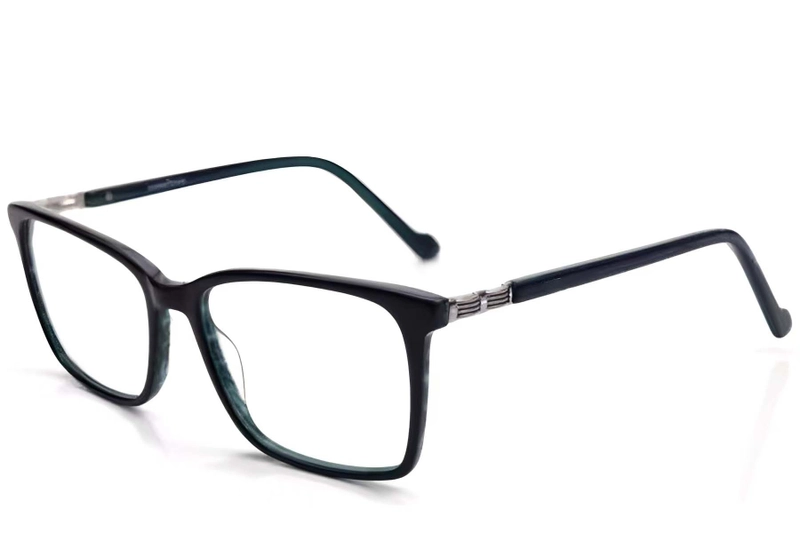 Rectangular Blue TR90 Glasses #BS2607-0027