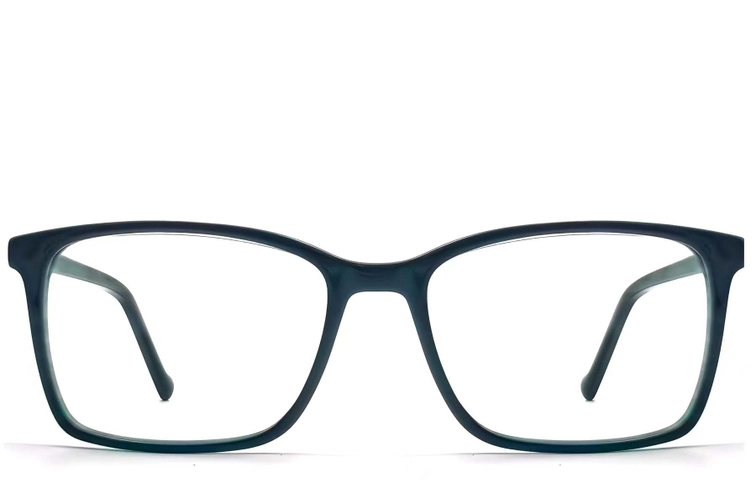 Rectangular Blue TR90 Glasses #BS2607-0027