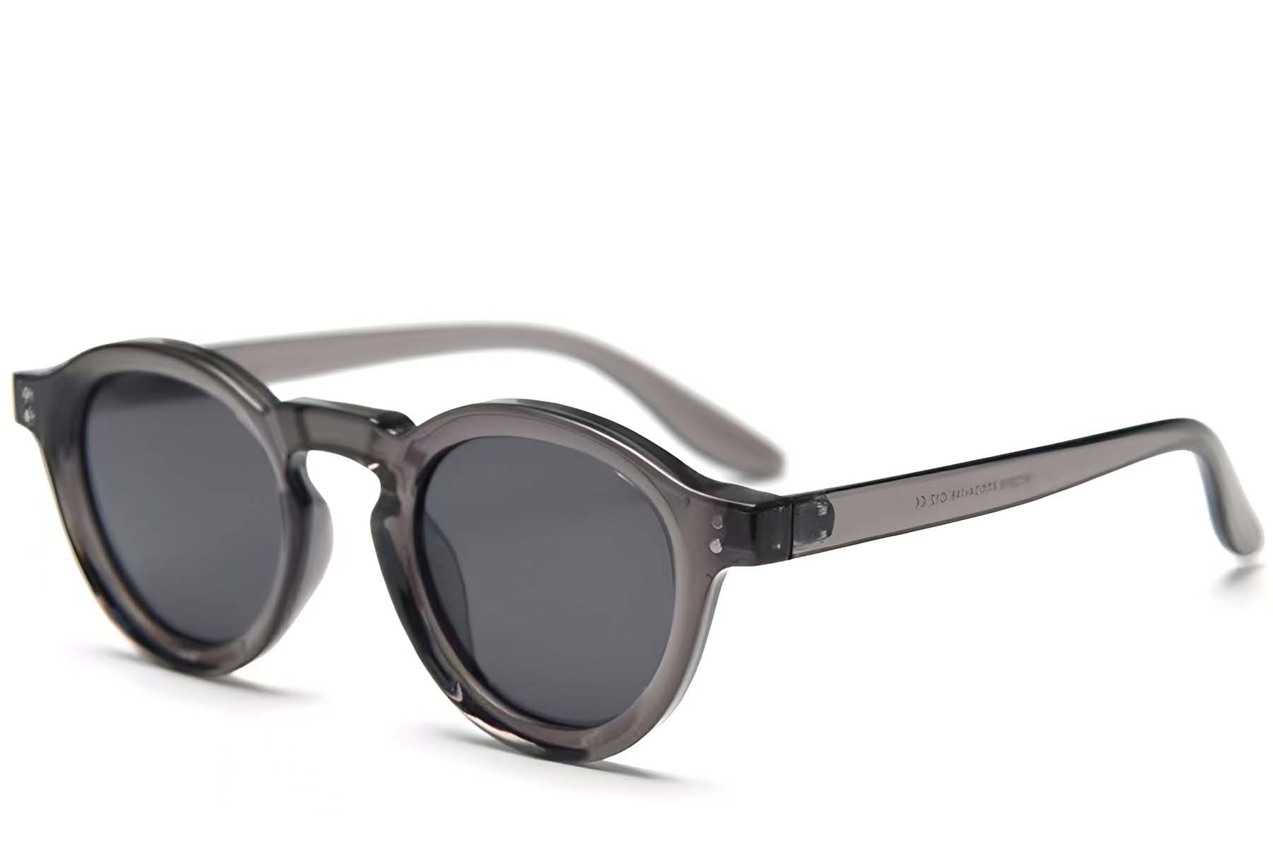 Oval Grey TR90 Sunglasses #BS2607-0045